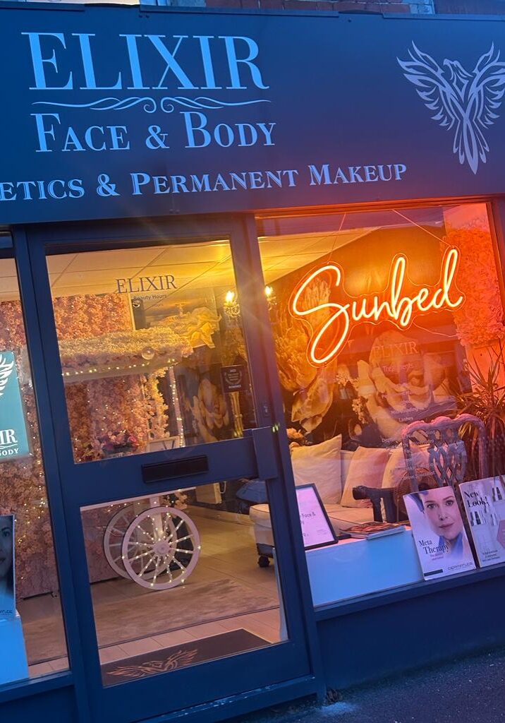 Elixir Face & Body salon front