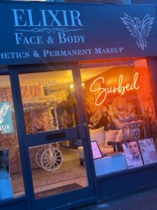 Elixir Face & Body salon front